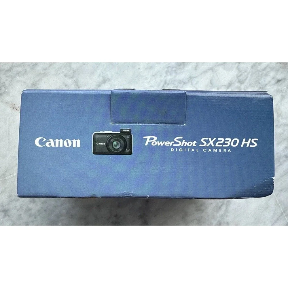 NEW Canon PowerShot SX230 HS 12.1 Digital Camera Open Box